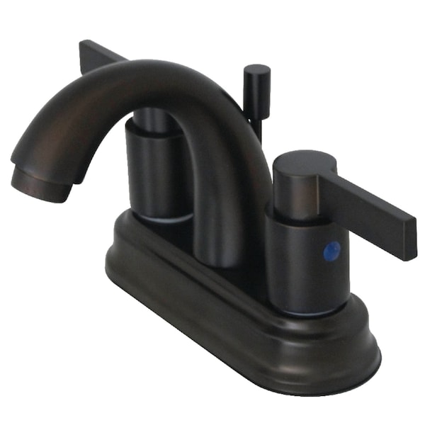 KB8615NDL 4" Centerset Bathroom Faucet, Oil Rubbed Bronze